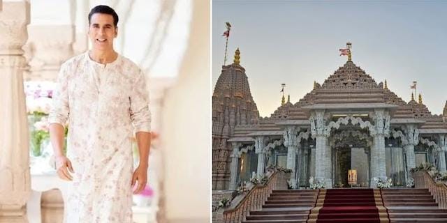 अबू धाबी में हिंदू मंदिर के उद्घाटन समारोह में शामिल हुए अक्षय कुमार