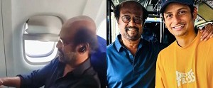 सुपरस्टार रजनीकांत ने इकोनॉमी क्लास में सफर कर जीता दिल