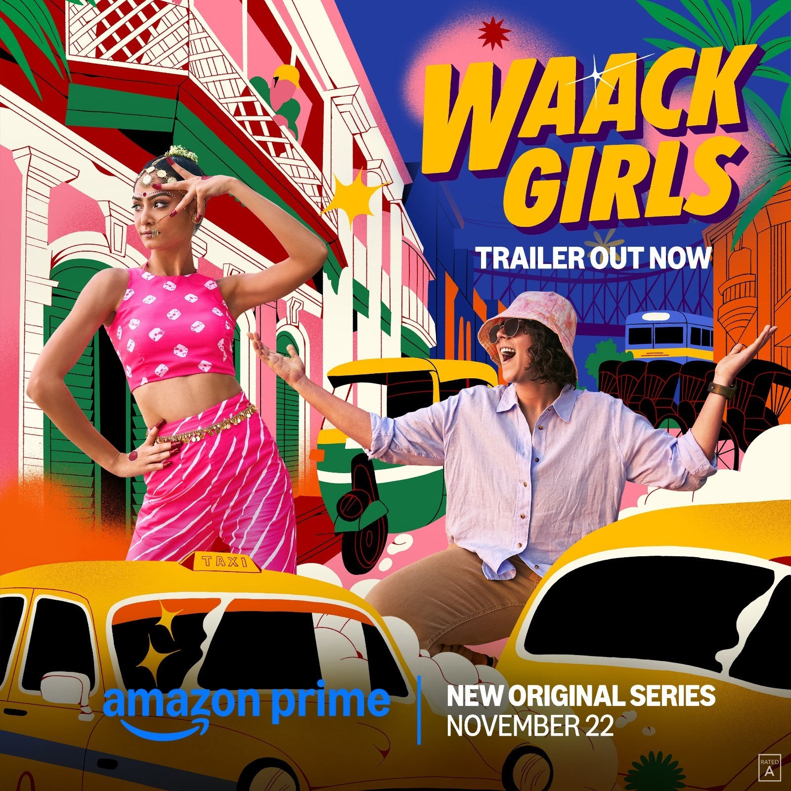 प्राइम वीडियो ने लॉन्च किया 'वैक गर्ल्स' का ट्रेलर