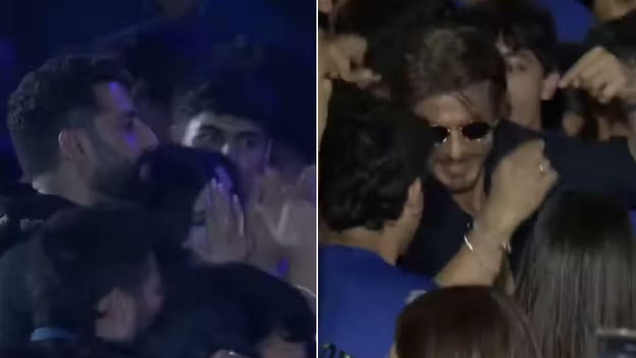 बच्चों के साथ शाहरुख खान व अभिषेक बच्चन ने किया डांस, वीडियो वायरल