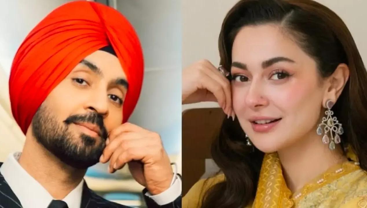 'सरदार जी-3' बीटीएस में नजर आईं हानिया आमिर