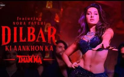 'थामा' का नया गाना 'दिलबर की आंखों का' रिलीज