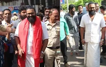 ऋषभ शेट्टी ने सिद्धिविनायक मंदिर में टेका माथा