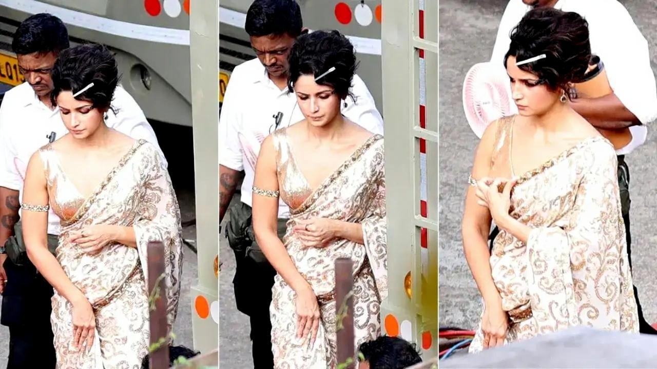 'लव एंड वॉर' के सेट से लीक हुईं आलिया भट्ट की तस्वीरें