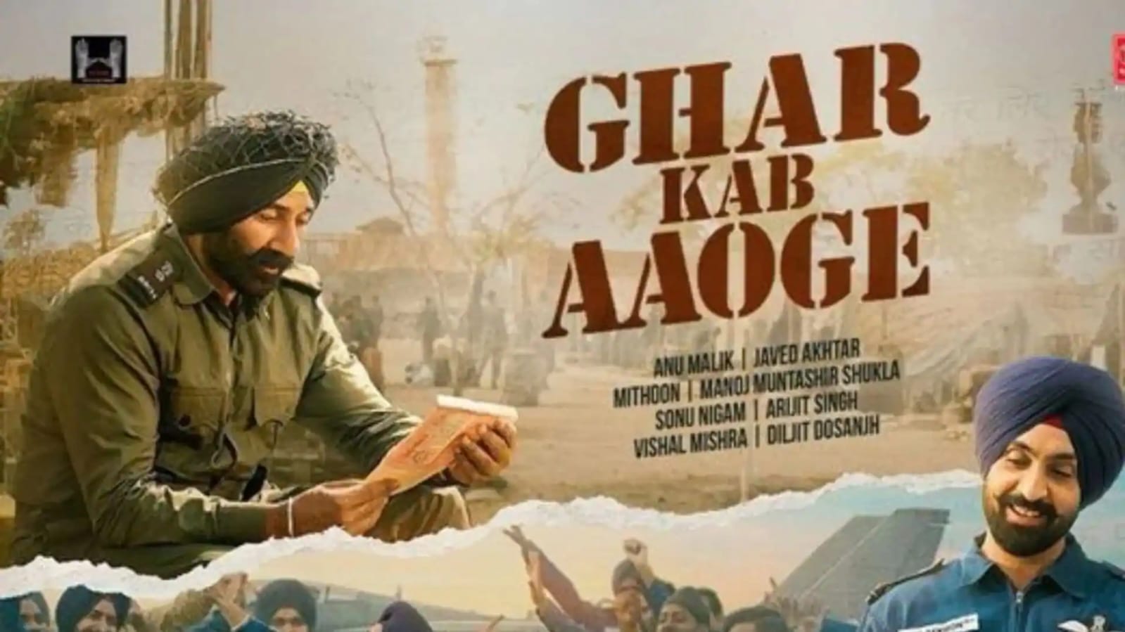  'बॉर्डर 2' का इमोशनल देशभक्ति गीत 'घर कब आओगे' रिलीज