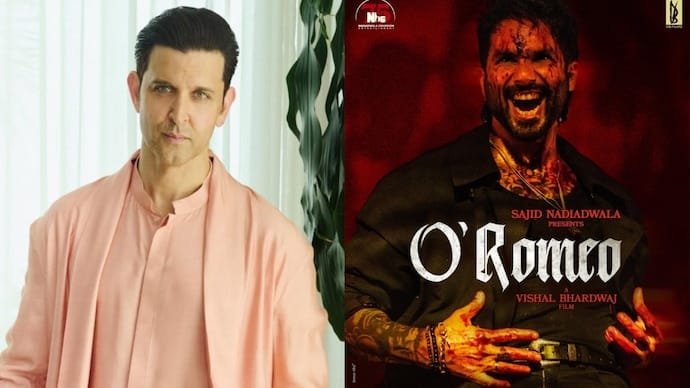 शाहिद कपूर की एक्शन-ड्रामा फिल्म 'ओ रोमियो' की तारीफ करते नजर आए ऋतिक रोशन