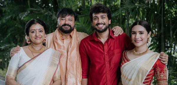 शादी के बंधन में बंधीं मलयालम अभिनेता जयराम की बेटी मालविका