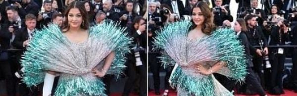 कान्स फिल्म फेस्टिवल में दूसरे दिन ऐश्वर्या राय ने दिखाया जलवा