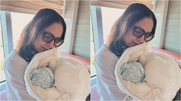 नीना गुप्ता ने पोती के साथ शेयर की पहली तस्वीर