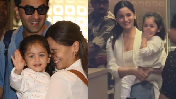 आलिया-रणबीर की बेटी राहा ने पैपराजी को दिया फ्लाइंग किस, वीडियो वायरल 