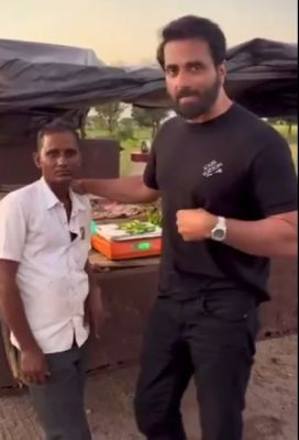 सोनू सूद ने किसान से छुड़वाया गुटखा