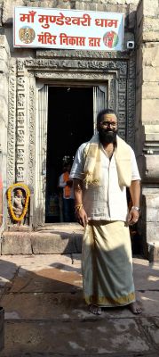 अभिनेता ऋषभ शेट्टी ने मां मुंडेश्वरी के किए दर्शन