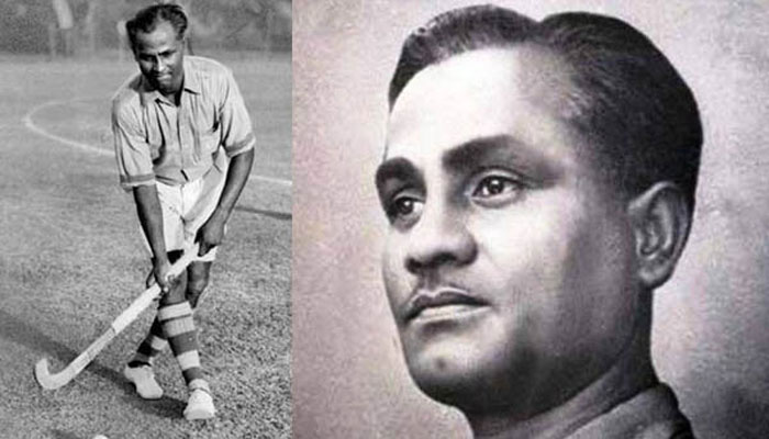 भारत को स्वर्ण पदक दिलाने वाले भारतीय खिलाड़ी मेजर ध्यानचंद सिंह   