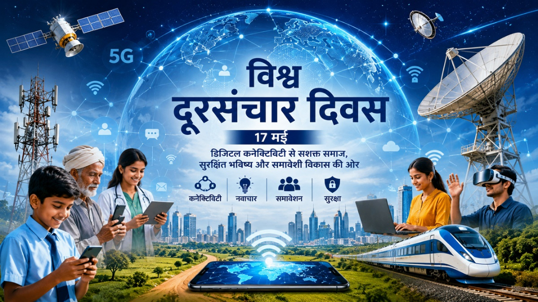 दूरसंचार दिवस : आधुनिक भारत की प्रगति का आधार