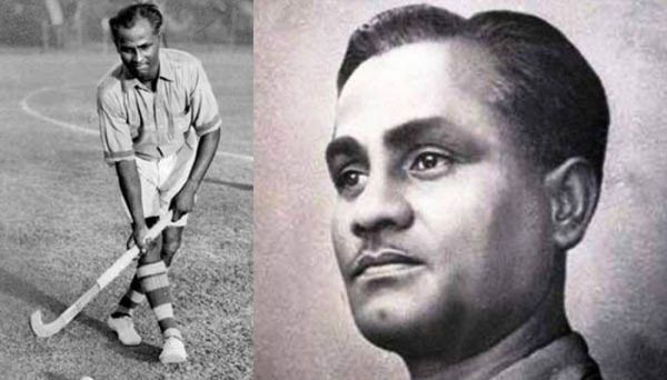 भारत को स्वर्ण पदक दिलाने वाले भारतीय खिलाड़ी मेजर ध्यानचंद सिंह   