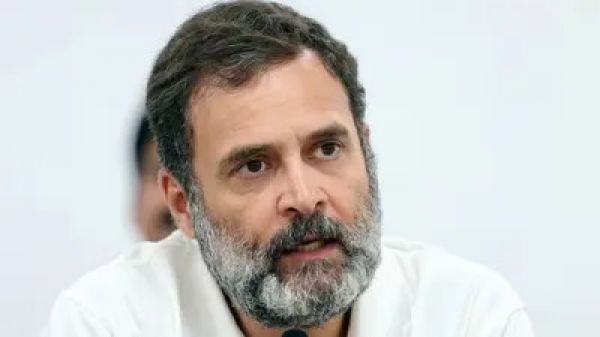  राहुल गांधी अब राममंदिर के नाम पर हिन्&zwj;दू समाज को बांटने की राजनीति पर उतर आए! 