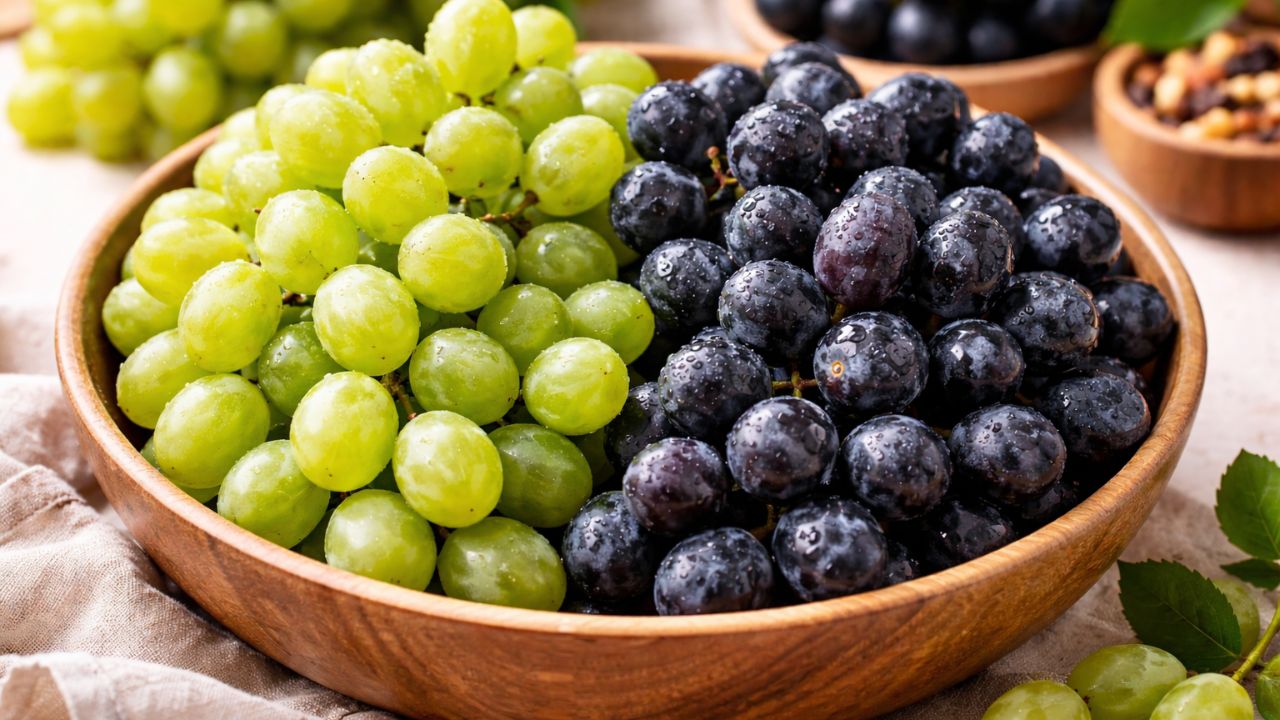 काले अंगूर पर ज्यादा पेस्टिसाइड लगा होता है या हरे अंगूर पर? जानें इसे सही से साफ करने का तरीका