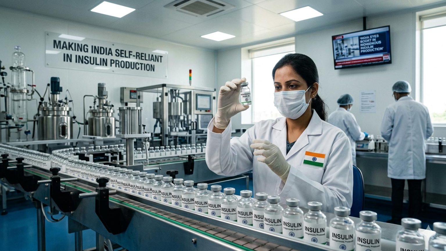 वैश्विक आपूर्ति संबंधी चिंताओं के बीच भारत स्वदेशी इंसुलिन उत्पादन बढ़ाने पर ध्यान केंद्रित कर रहा है।