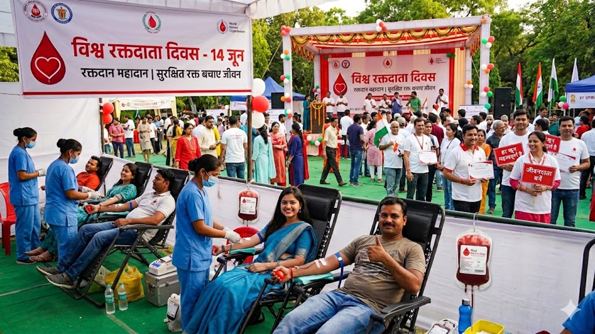 विश्व रक्तदाता दिवस: रक्त की हर बूंद में मानवता का स्पंदन और जीवनदान का संदेश