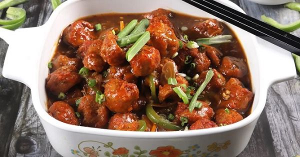 खाना खजाना : सोया मंचूरियन