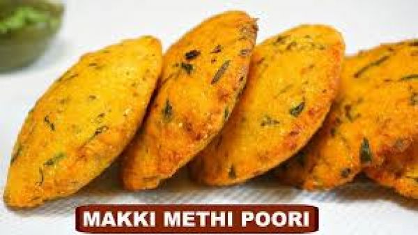 सर्दियों की खास रेसिपी: मक्के और मेथी से तैयार कुरकुरी पूड़ियां