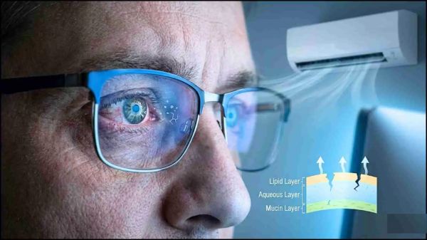 स्क्रीन और AC से बढ़ रहा ड्राई आई का खतरा