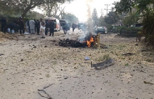पाकिस्तान: इस्लामाबाद में आत्मघाती हमला, पुलिसकर्मी सहित तीन की मौत, छह जख्मी