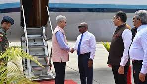 विदेश मंत्री जयशंकर ने कहा भारत व मालदीव पर क्षेत्रीय शांति एवं सुरक्षा की साझा जिम्मेदारी, राष्ट्रपति इब्राहिम सोलिह से की मुलाकात