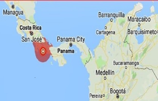 कोस्टा रिका, पनामा और कैलिफोर्निया में भूकंप के झटके, 31 किमी गहराई तक हिली धरती