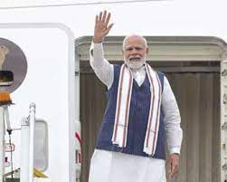 प्रधानमंत्री मोदी यूनान से स्वदेश रवाना