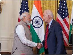 प्रधानमंत्री मोदी के नेतृत्व और जी-20 शिखर सम्मेलन के आतिथ्य के लिए अमेरिकी राष्ट्रपति बाइडन ने किया धन्यवाद