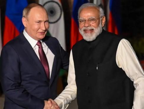 मेक इन इंडिया का उल्लेख कर पुतिन ने की प्रधानमंत्री मोदी की प्रशंसा