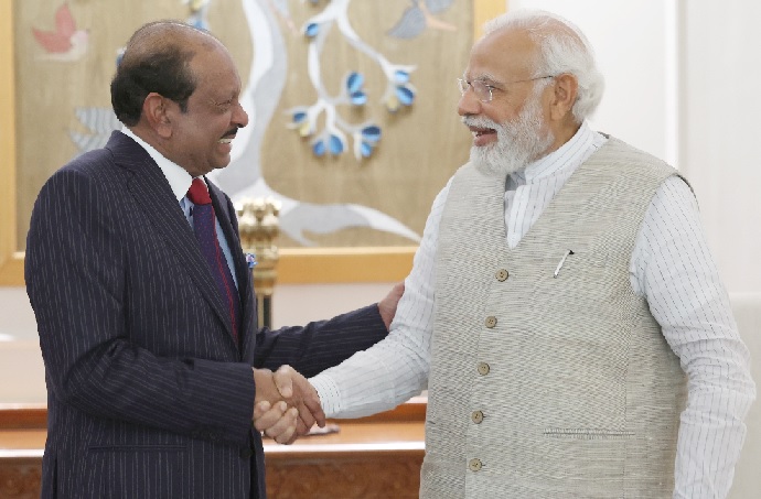 संयुक्त अरब अमीरात के लूलू समूह ने भारत के प्रधानमंत्री मोदी के गतिशील नेतृत्व को किया सलाम