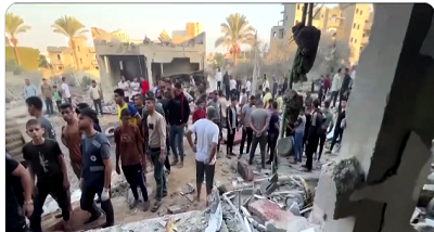 इस्राइल, ग़ज़ा पट्टी पर लगातार हवाई हमले जारी