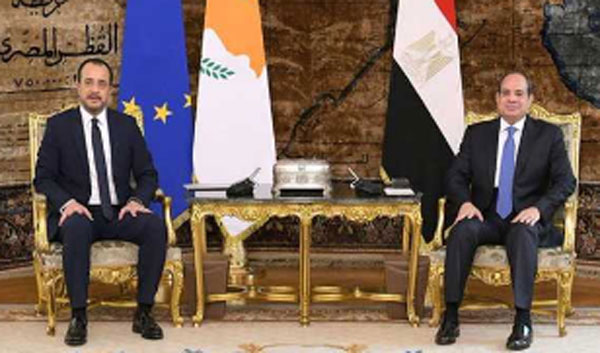 साइप्रस के राष्ट्रपति ने मिस्र, जॉर्डन का किया दौरा