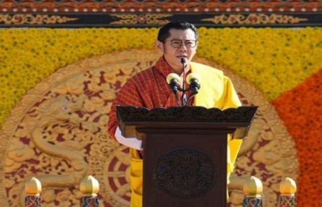 भूटान नरेश ने गेलेफू शहर परियोजना का किया अनावरण