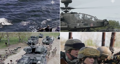 शीत युद्ध के बाद नाटो का सबसे बड़ा सैन्य अभ्यास शुरू हुआ है