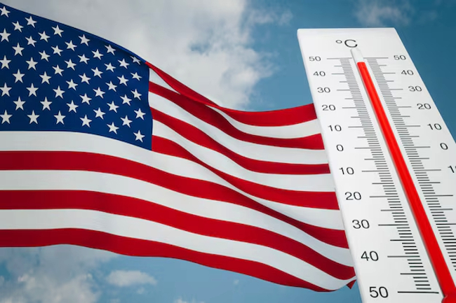 अमेरिका में भीषण गर्मी का कहर, पारा 45 डिग्री तक पहुंचा, 67 सालों का रिकॉर्ड टूटा, हेल्थ अलर्ट जारी