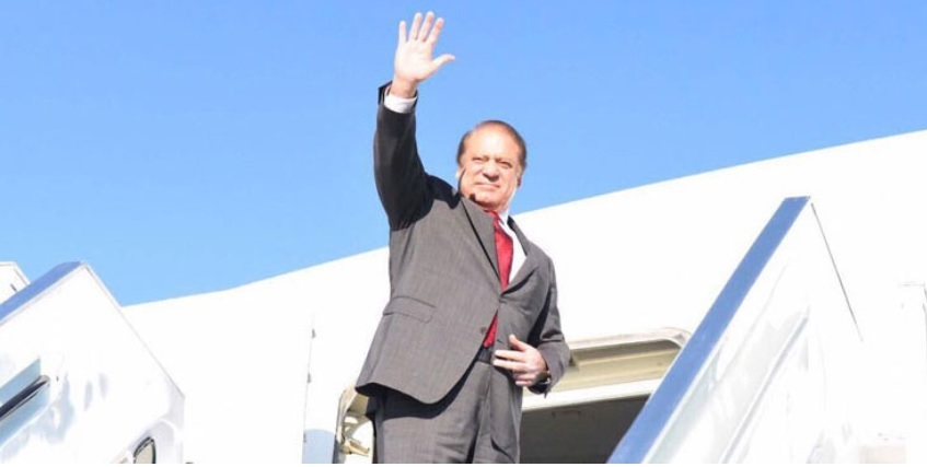 पाकिस्तान के पूर्व प्रधानमंत्री नवाज शरीफ लंदन रवाना, वहां से जाएंगे अमेरिका