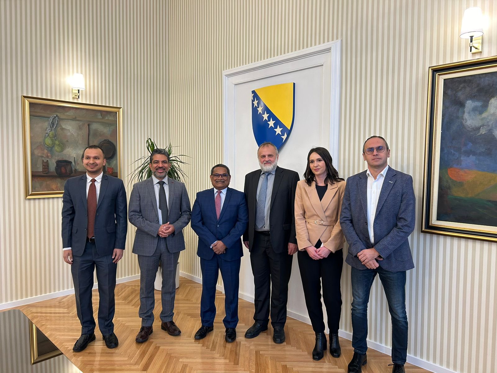 भारत-बोस्निया और हर्जेगोविना के बीच साराजेवो में चौथा विदेश कार्यालय परामर्श आयोजित