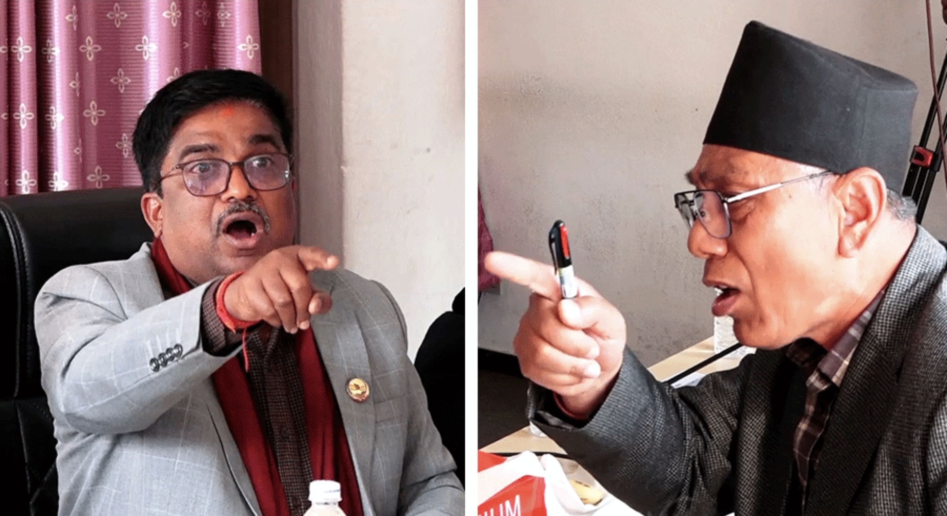 नेपाल के एक सांसद ने खुलेआम संसदीय समिति अध्यक्ष को दी 'खत्म' करने की धमकी