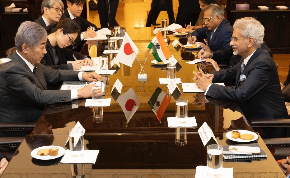 जयशंकर अमेरिका में मिले जापान और ऑस्ट्रेलिया के अपने समकक्षों से 