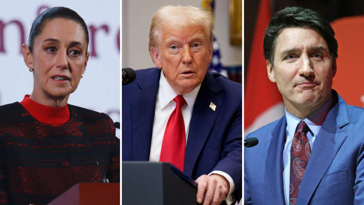 ट्रम्प ने मैक्सिको व कनाडा पर लगाए गए टैरिफ को 30 दिनों के लिए टाला