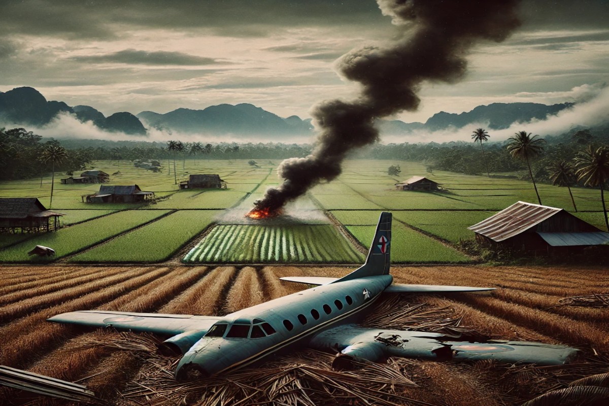 फिलीपींस में एक अमेरिकी सैन्य विमान के दुर्घटनाग्रस्त होने से 4 लोगों की मौत हो गई