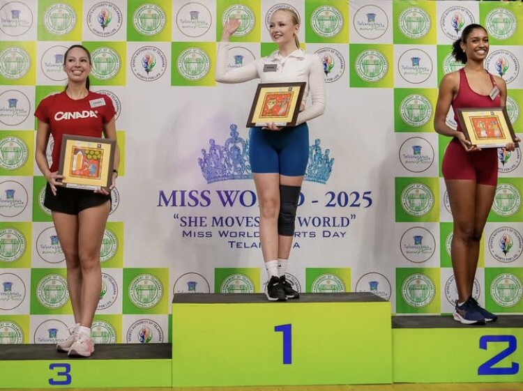 मिस एस्टोनिया एलीज़ रैंडमा ने मिस वर्ल्ड स्पोर्ट्स चैलेंज जीता