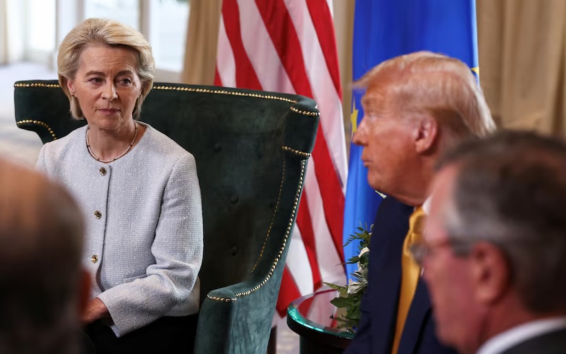 यूरोपीय संघ और अमेरिका ने 15 प्रतिशत टैरिफ वाले व्यापार समझौते को अंतिम रूप दिया