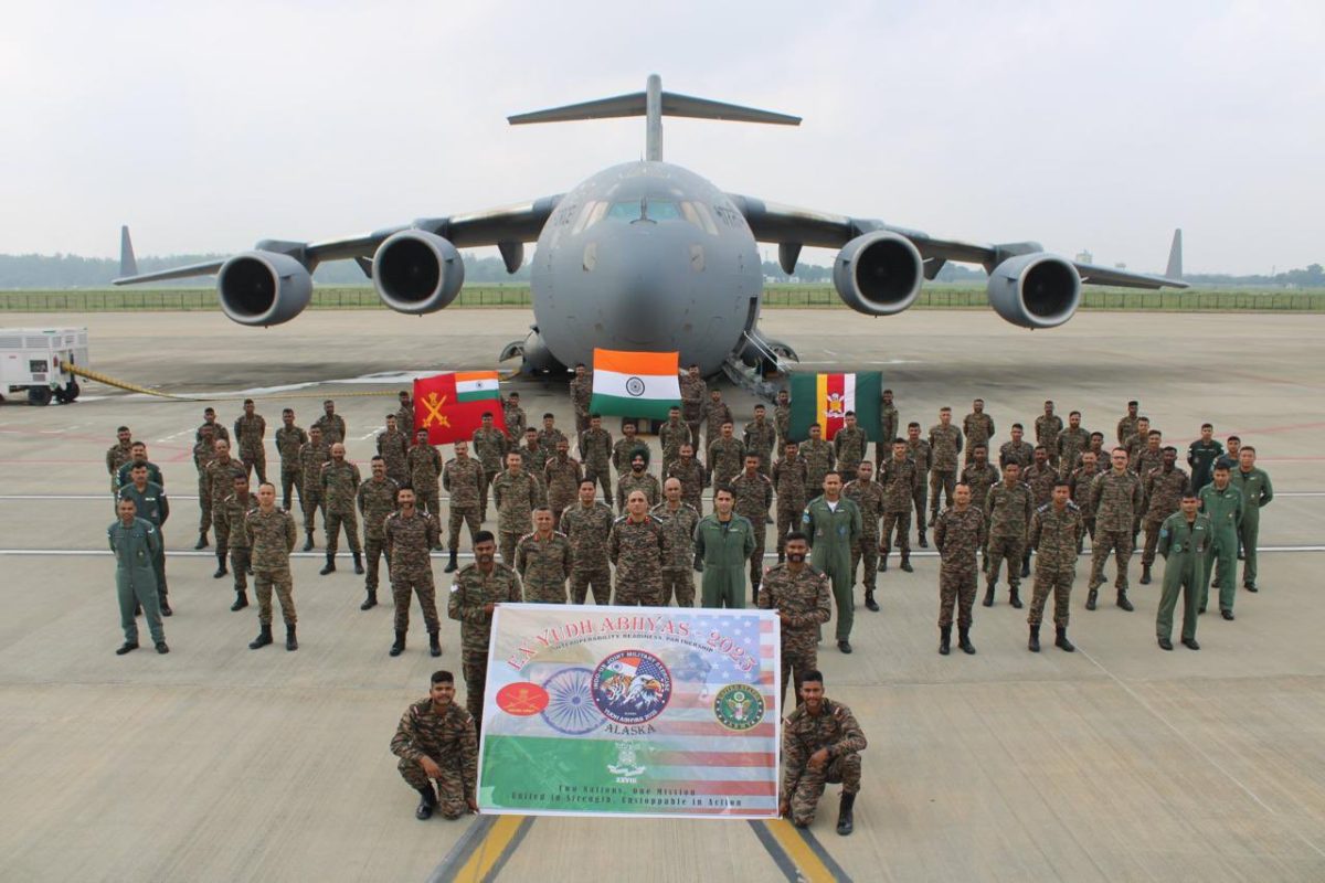अलास्का में जारी भारत-अमेरिका संयुक्त सैन्य अभ्यास 'युद्ध अभ्यास 2025' का 21वां संस्करण