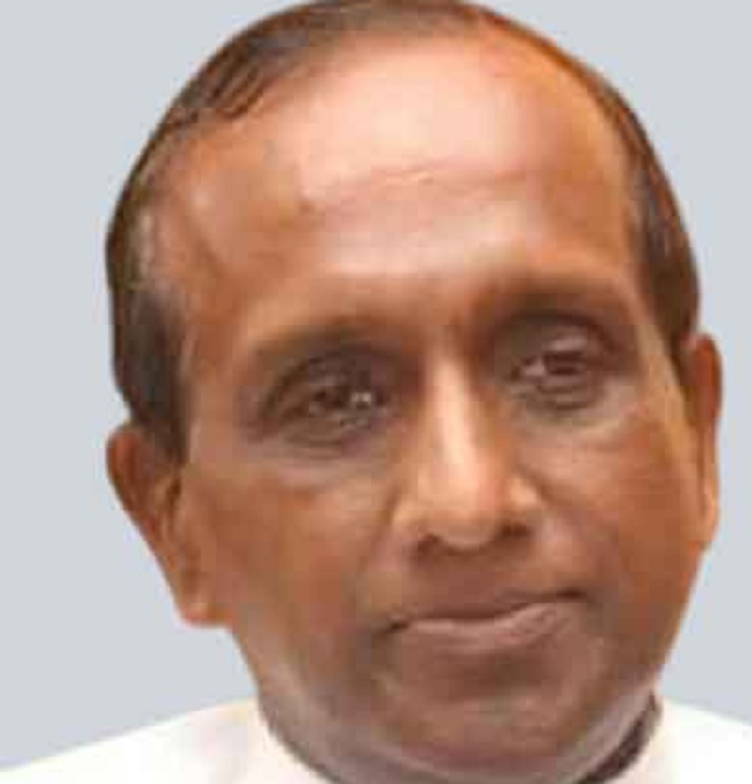  श्रीलंका के दक्षिणी प्रांत के गवर्नर बंदुला हरिश्चंद्र का निधन