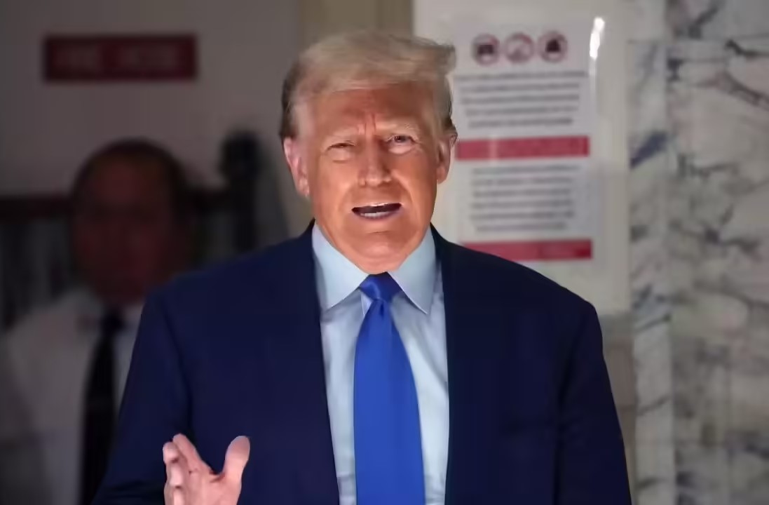 अपने प्रधानमंत्रित्व काल के संबोधन में, ट्रम्प ने चिंतित जनता से कहा कि ईरान से संबंधित लक्ष्य लगभग हासिल कर लिए गए हैं।