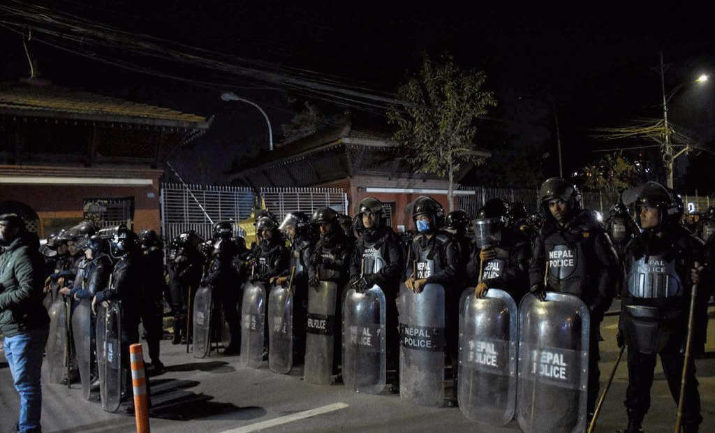 काठमांडू में पुलिस का रातभर चला सर्च ऑपरेशन, 195 लोग गिरफ्तार